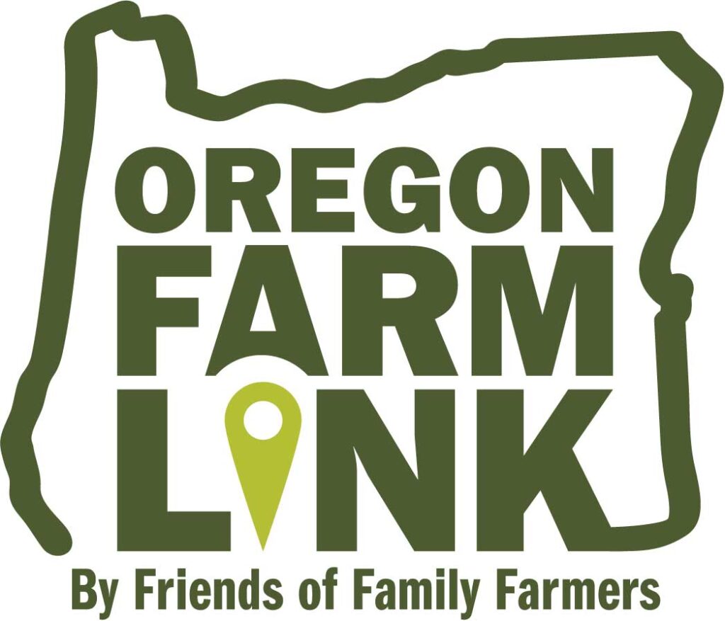 The logo we designed for Oregon Farm Link